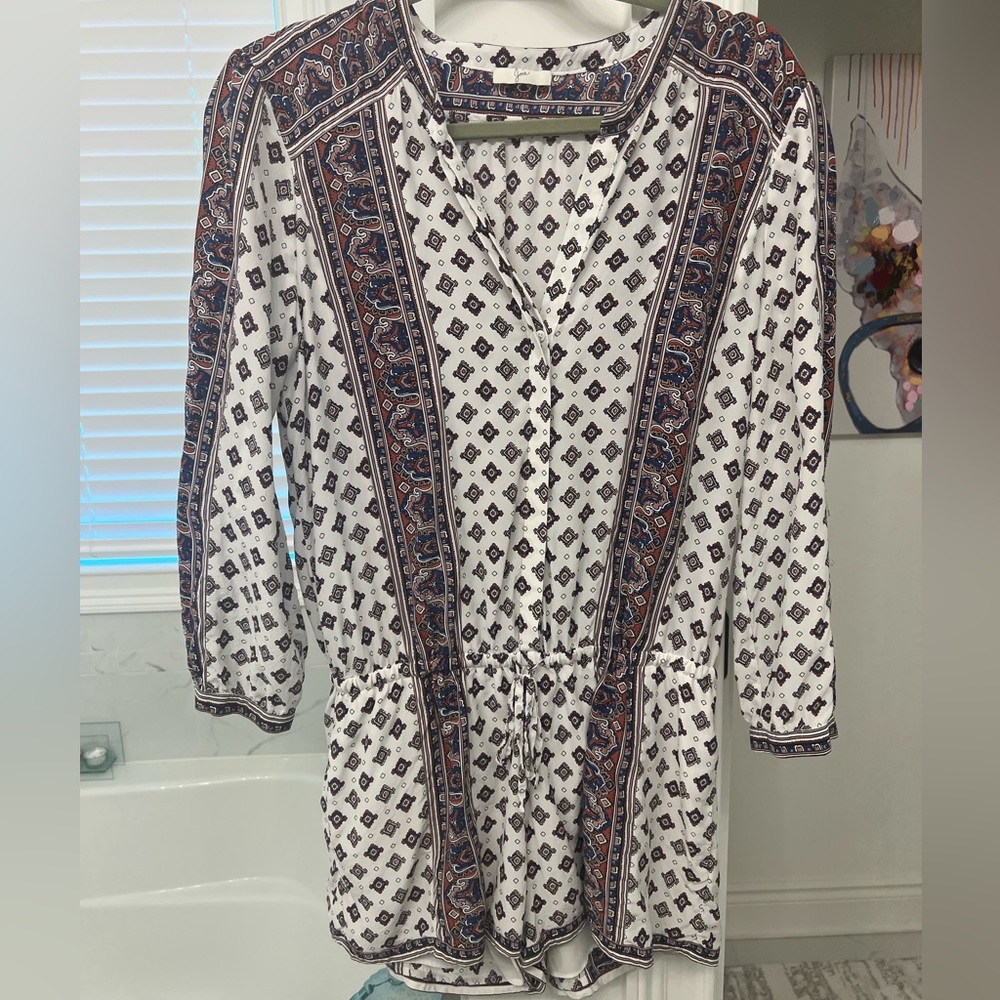 Joie shorts romper new this season worn once size M